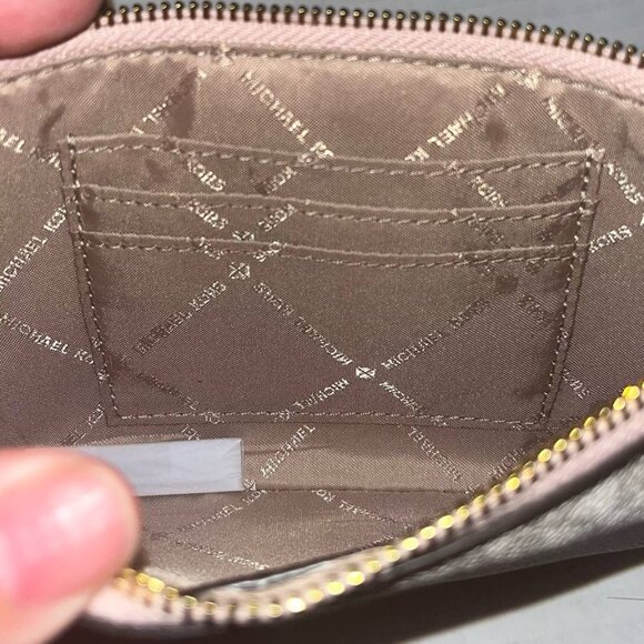 Michael Kors Pink and Cream Wristlet - Picture 8 of 9